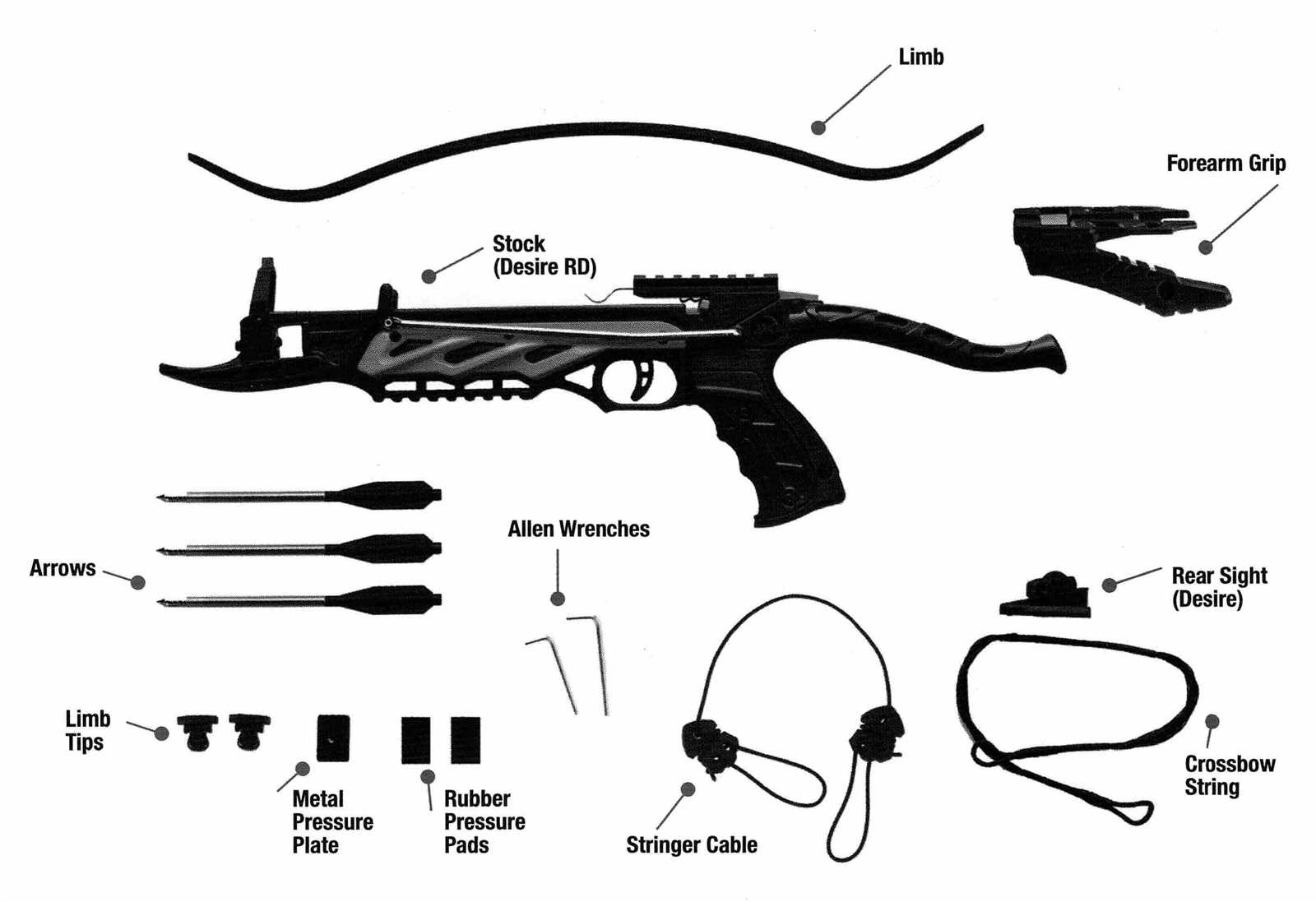 crossbow parts diagram