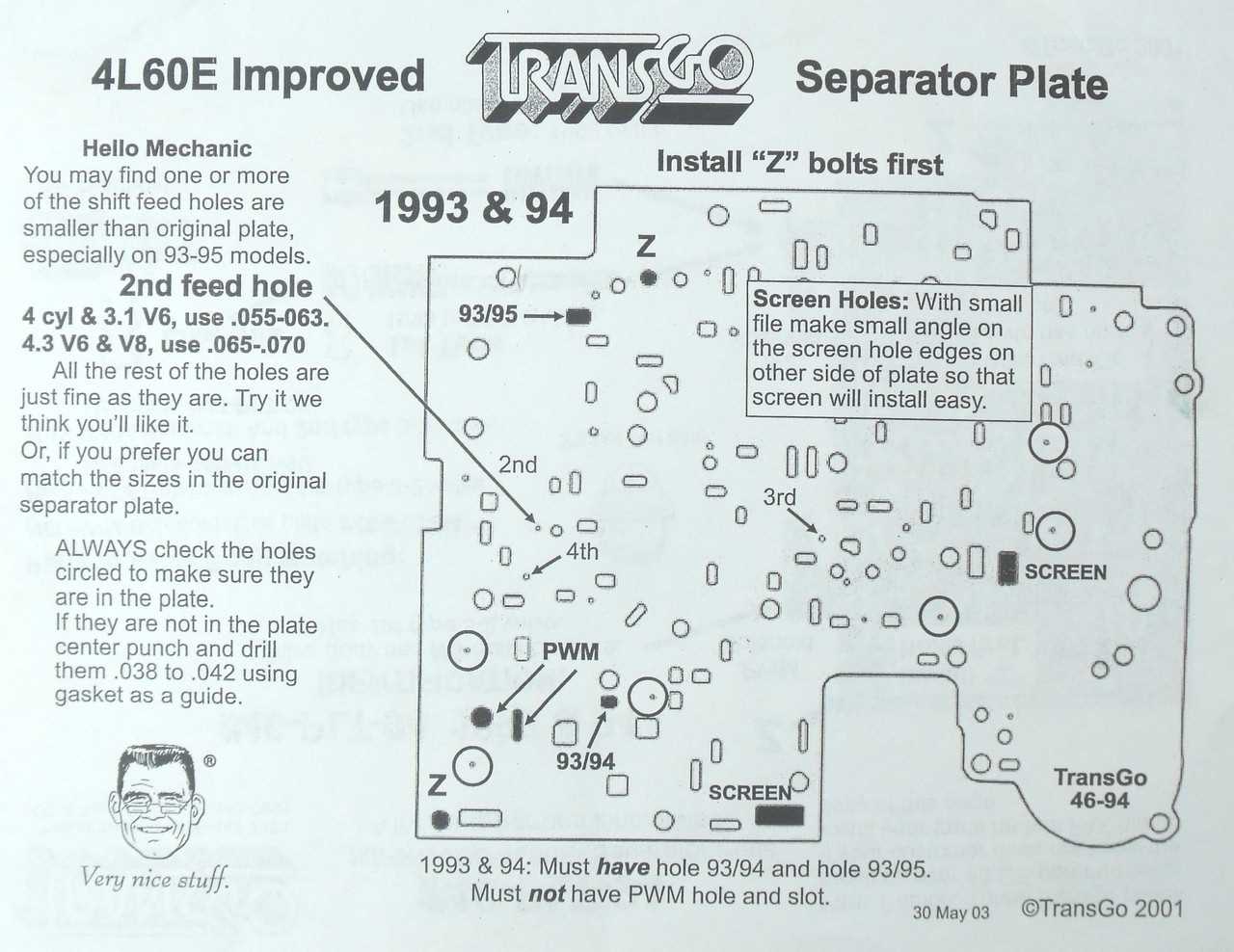 4l60 parts diagram