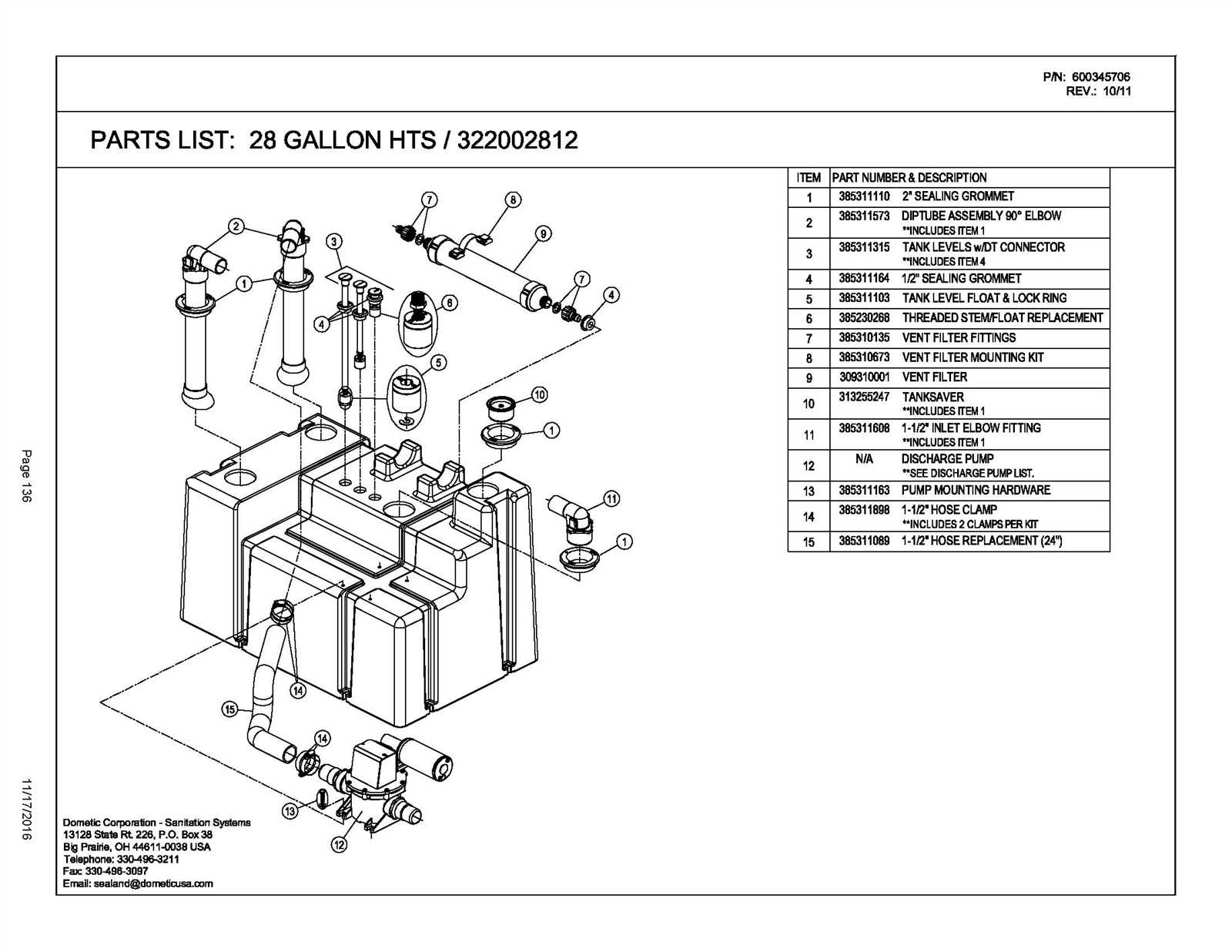 sealand vacuflush parts diagram