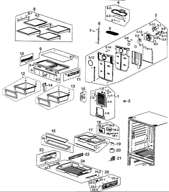 samsung rf266aepn parts diagram