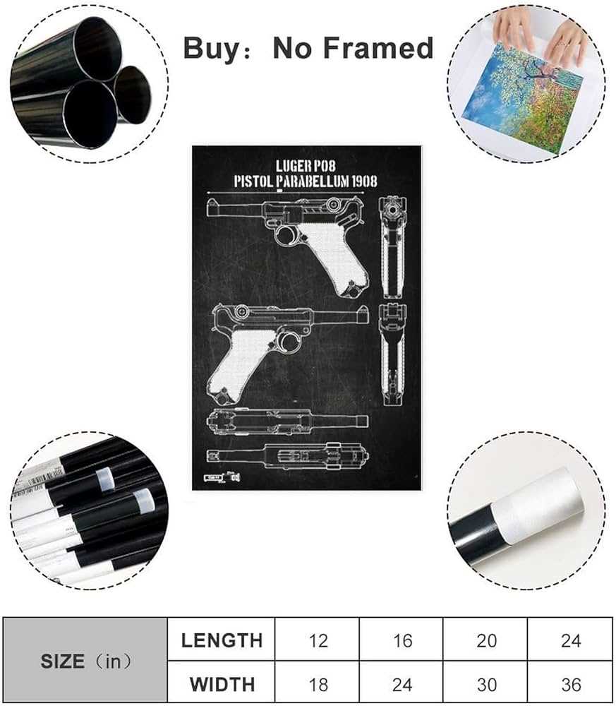 luger p08 parts diagram