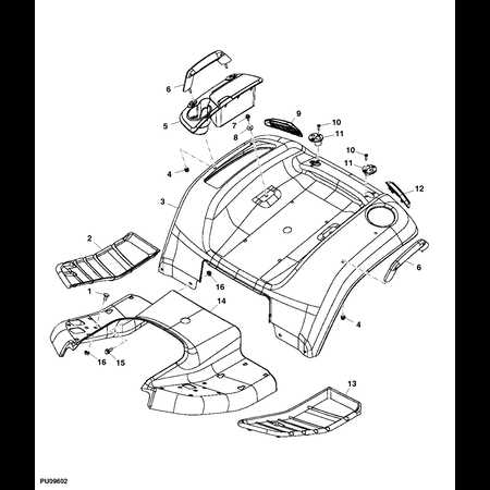 john deere x590 parts diagram