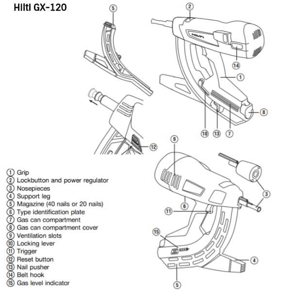 hilti parts diagram