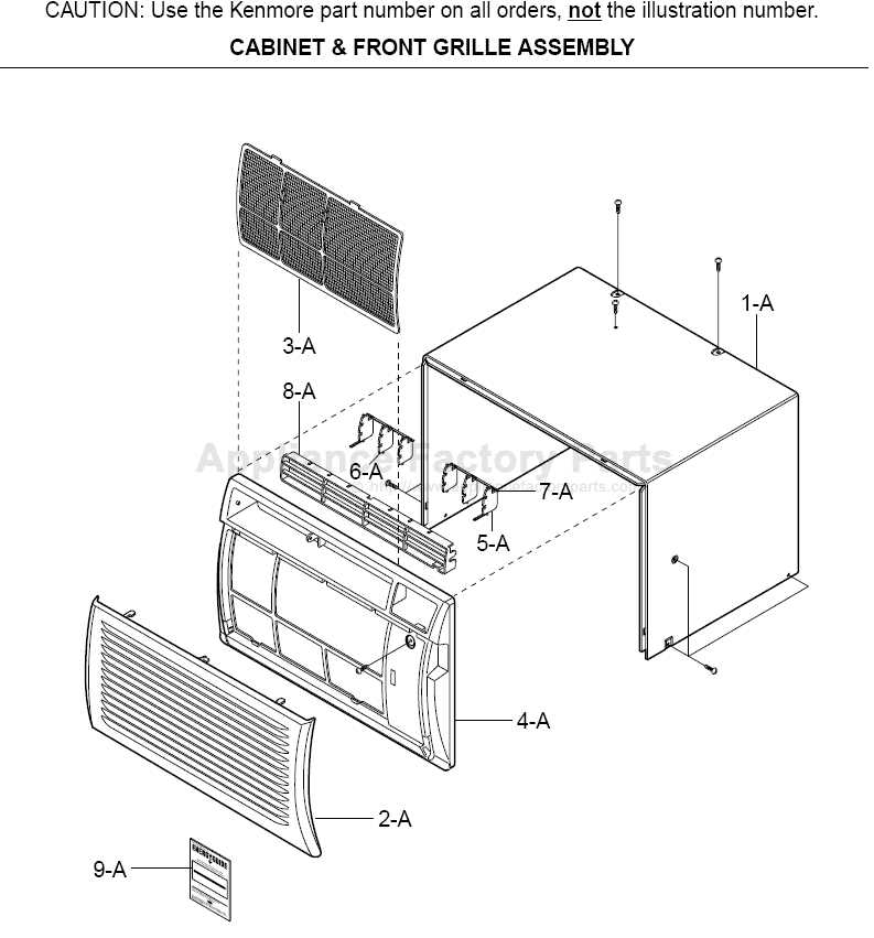 parts diagram for kenmore elite refrigerator