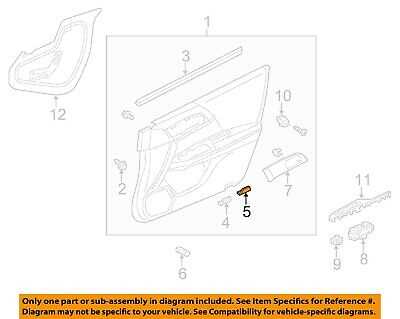 honda accord body parts diagram