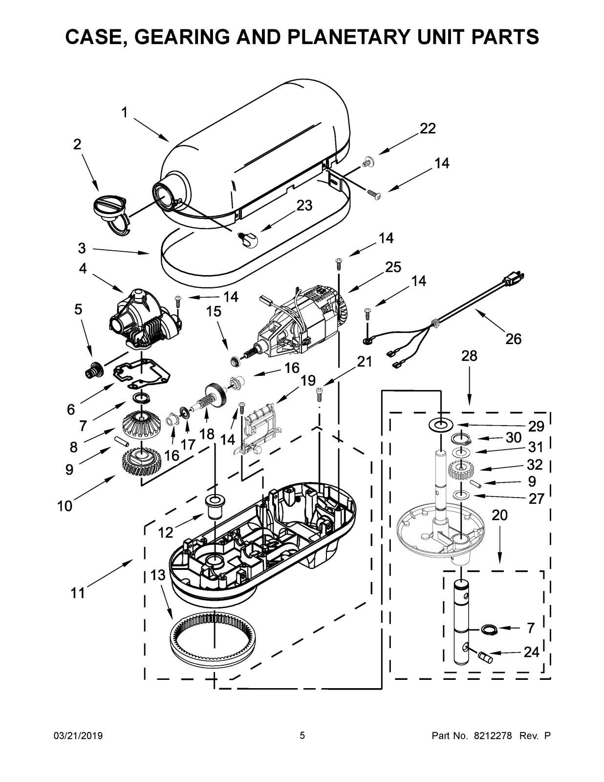 kitchenaid oven parts diagram