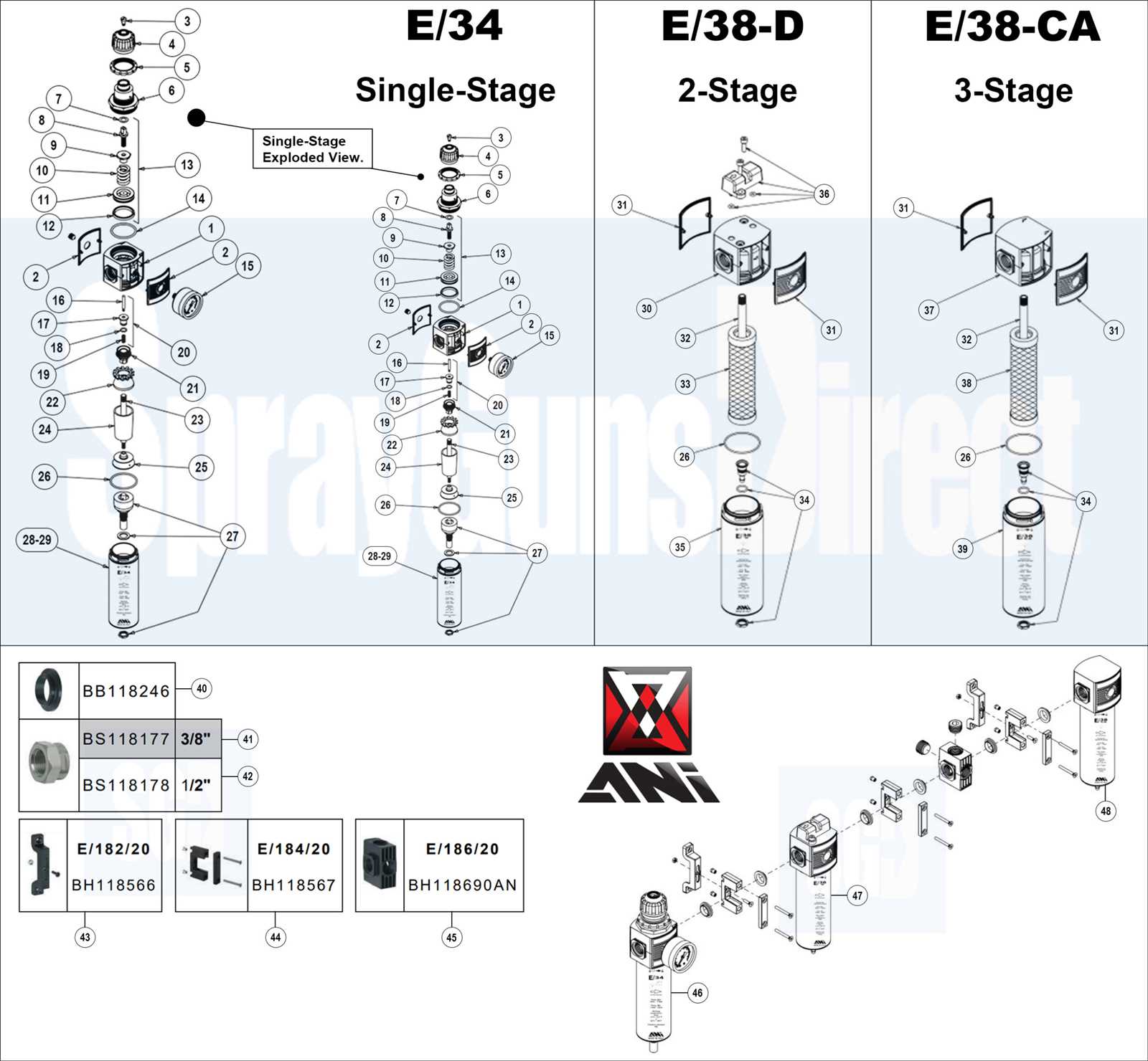 graco 390 parts diagram