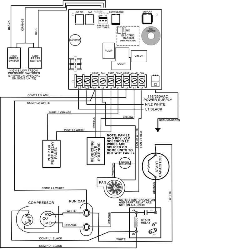 rv ac parts diagram