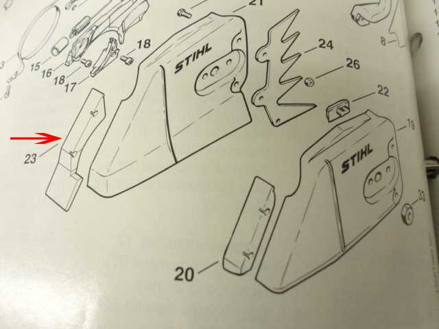 stihl ms 461 parts diagram