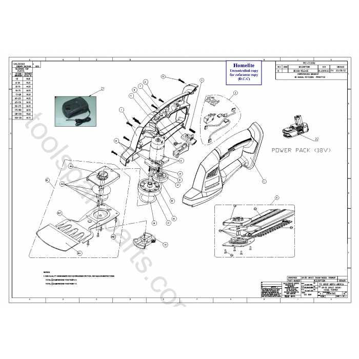 ryobi 18v trimmer parts diagram