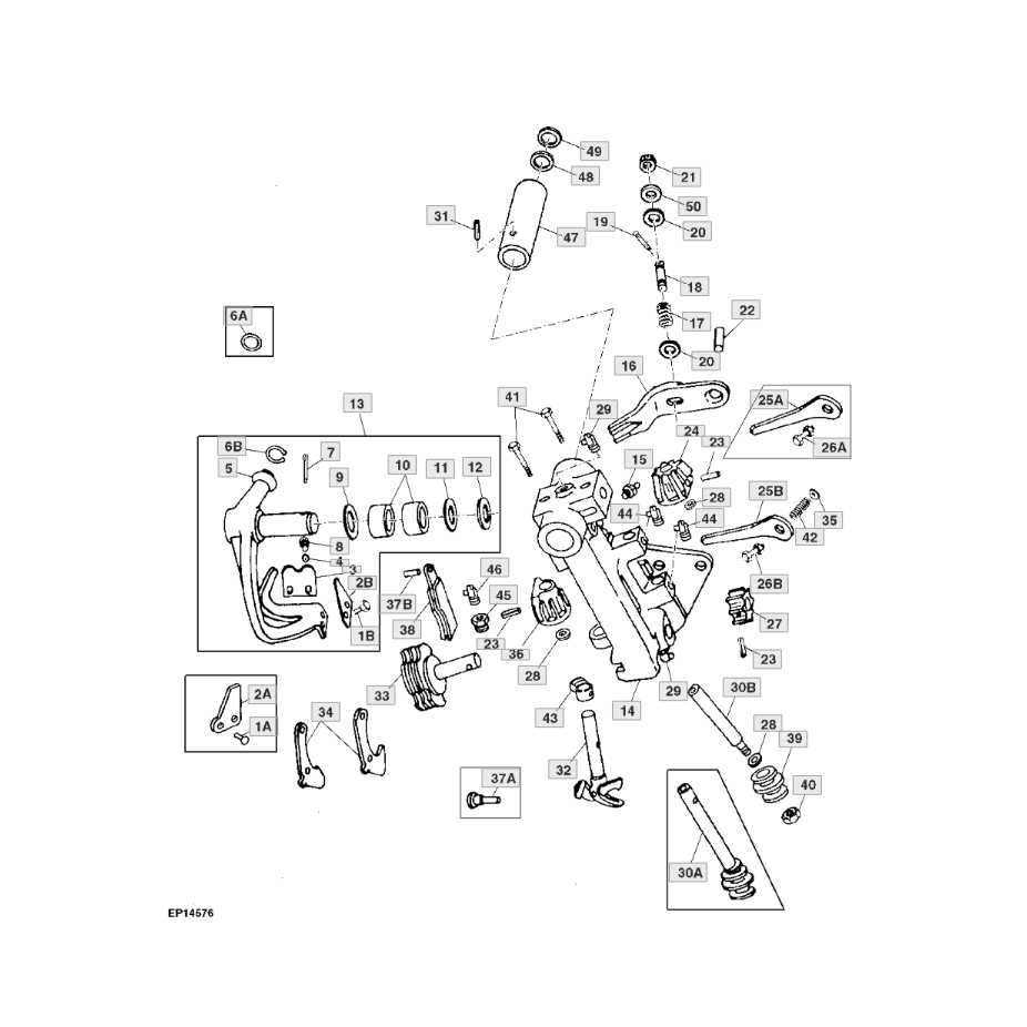 john deere 14t baler parts diagram