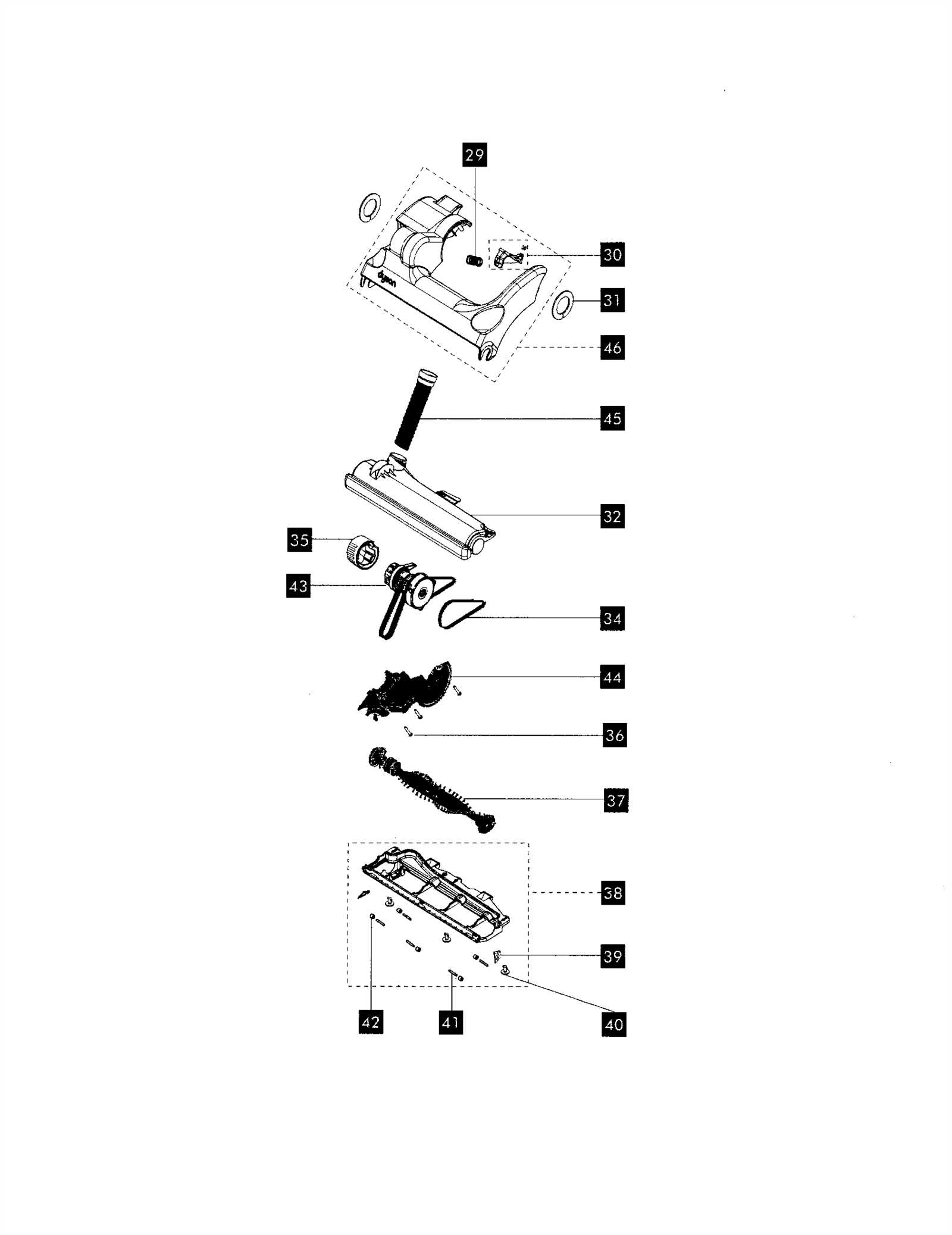 dyson up14 parts diagram