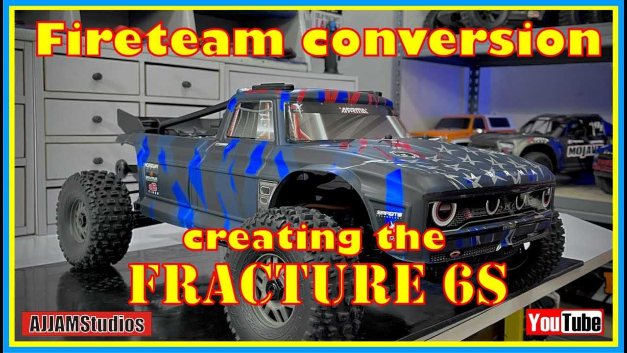 arrma fireteam parts diagram