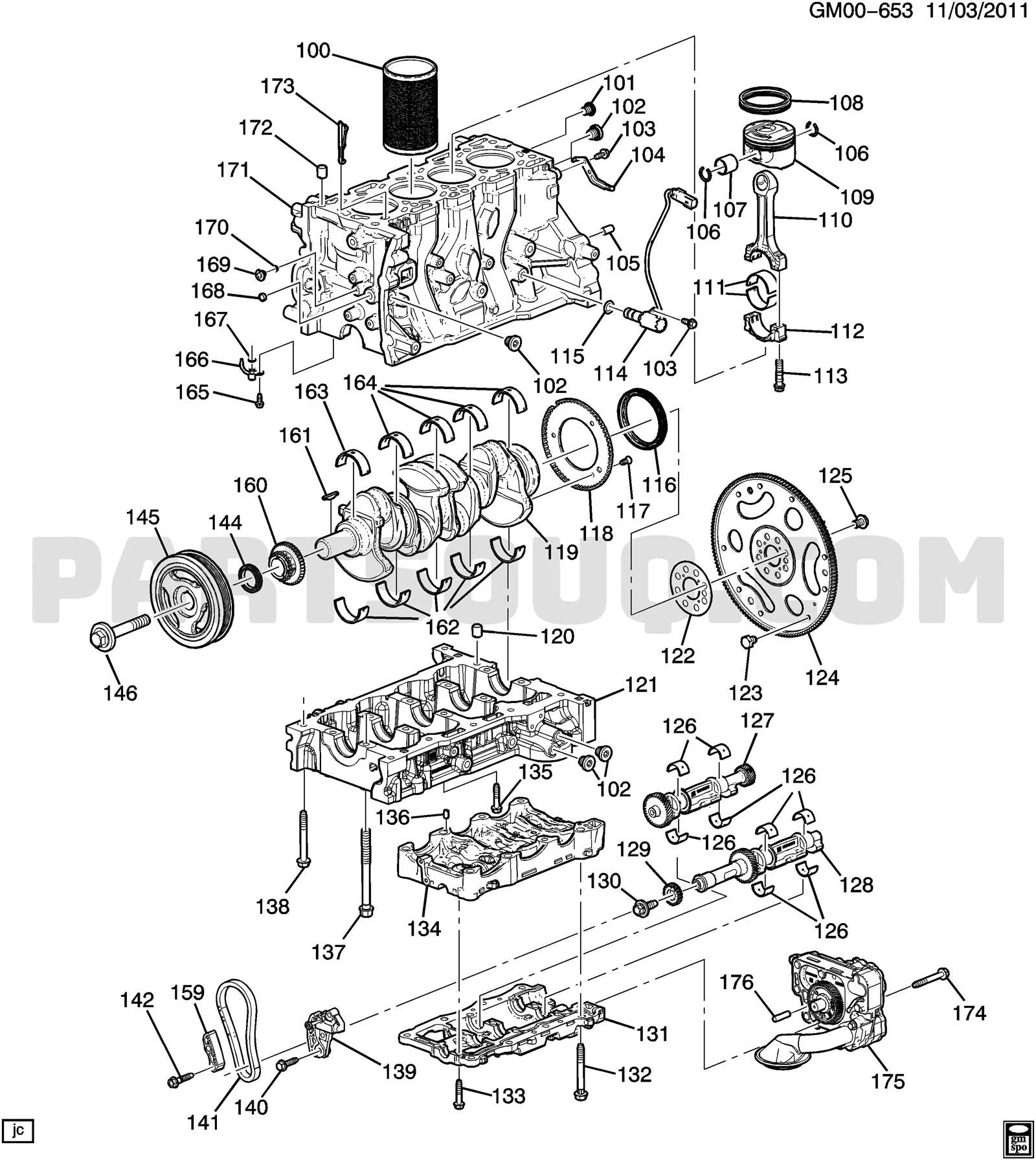 2013 chevy malibu parts diagram