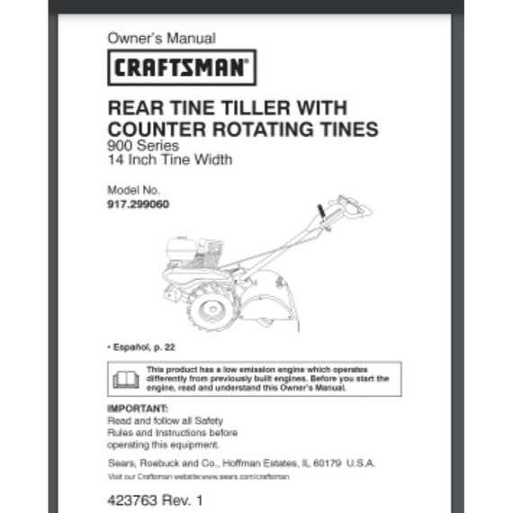 craftsman m260 parts diagram