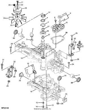 john deere stx46 parts diagram