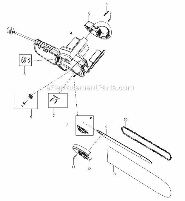 poulan pro parts diagram