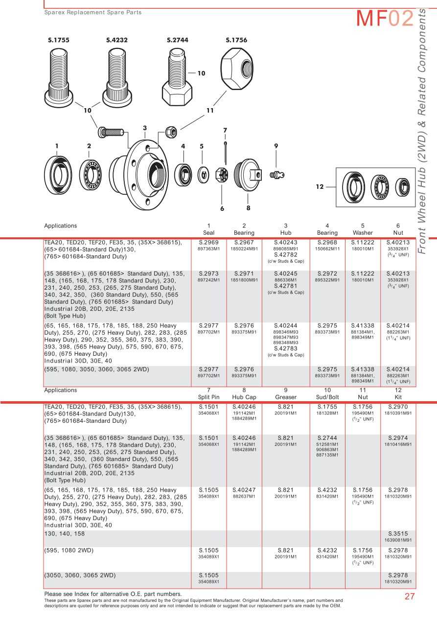 massey ferguson 175 parts diagram