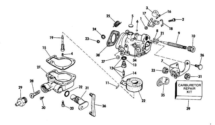 25 hp johnson outboard parts diagram