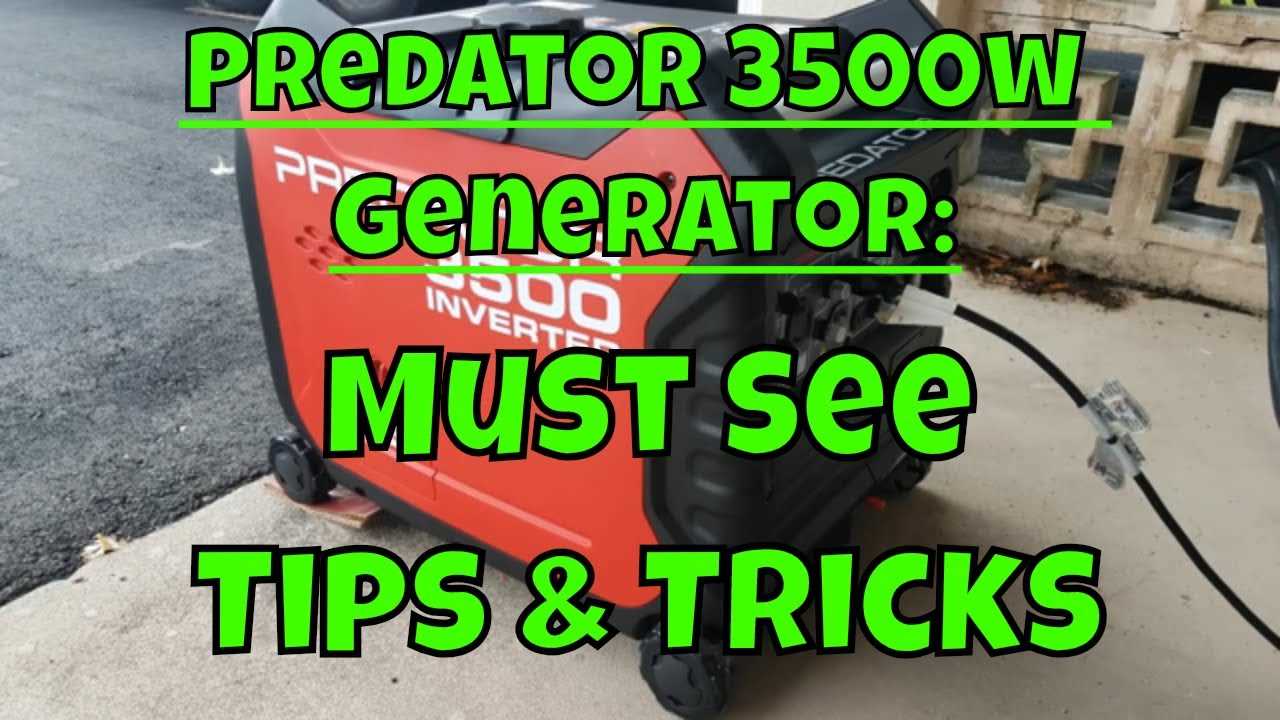 3500 inverter predator 3500 generator parts diagram