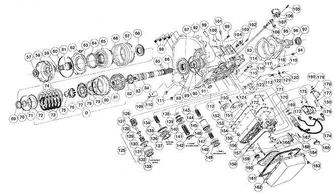 4r70w transmission parts diagram