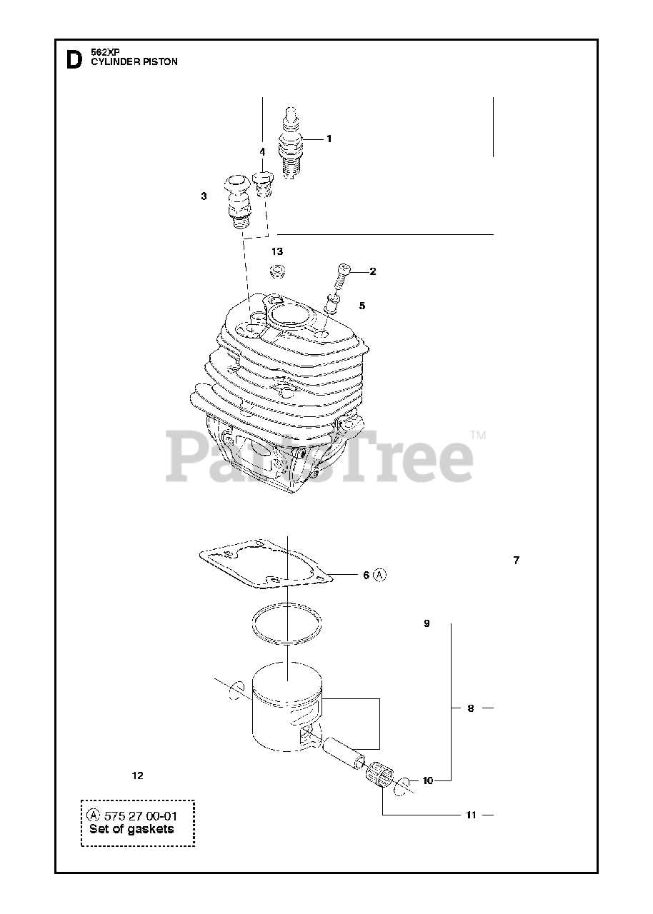 562xp parts diagram