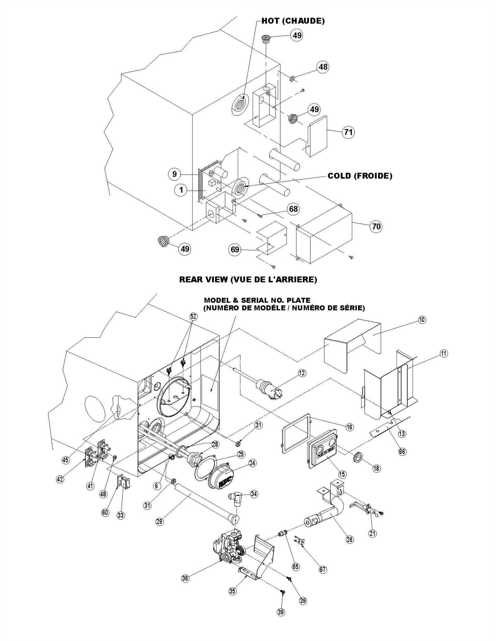 6 gallon suburban rv water heater parts diagram