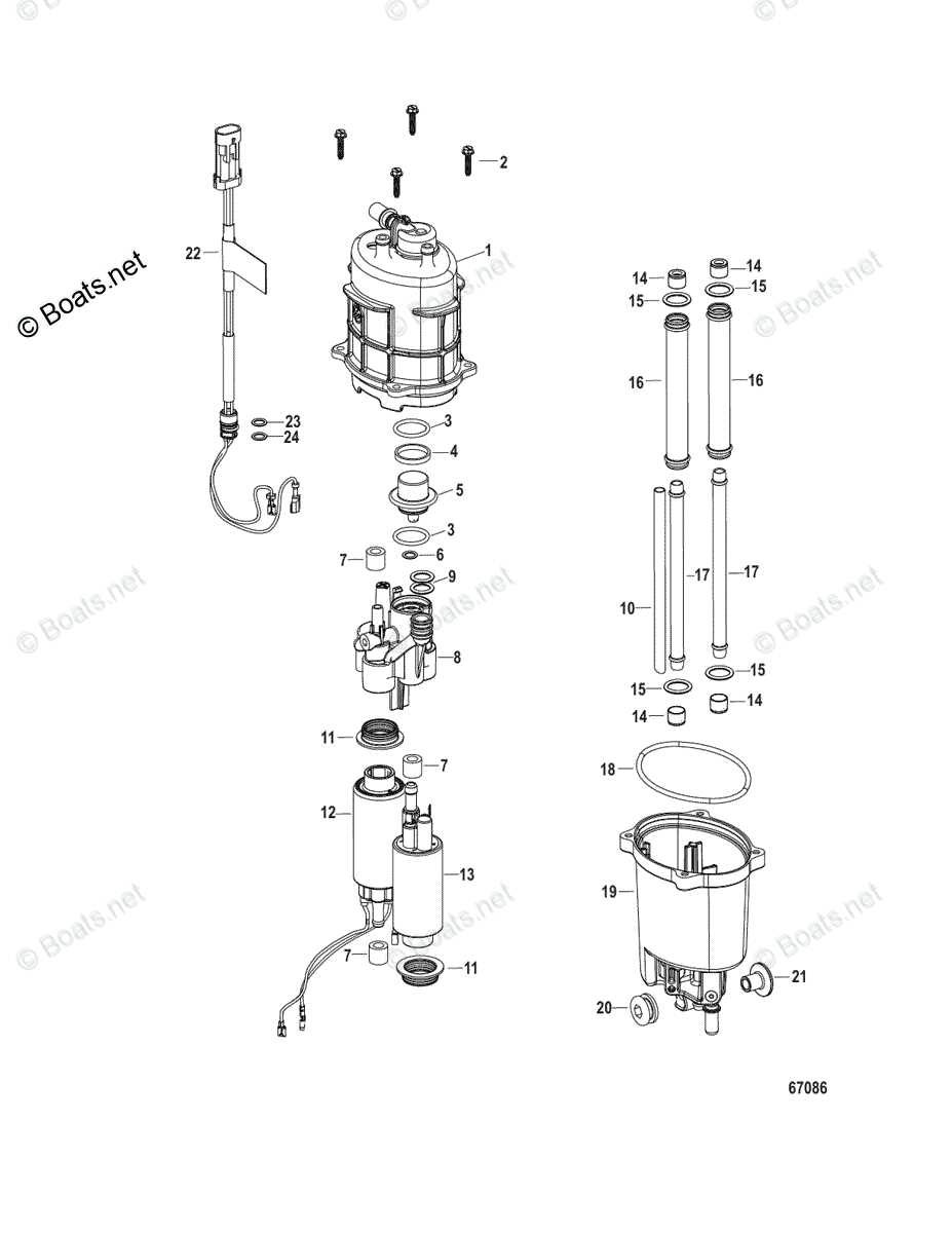 90 hp mercury outboard parts diagram