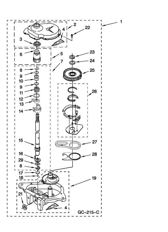 admiral washing machine parts diagram