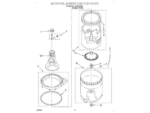 admiral washing machine parts diagram