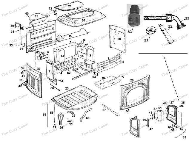 alaska coal stove parts diagram