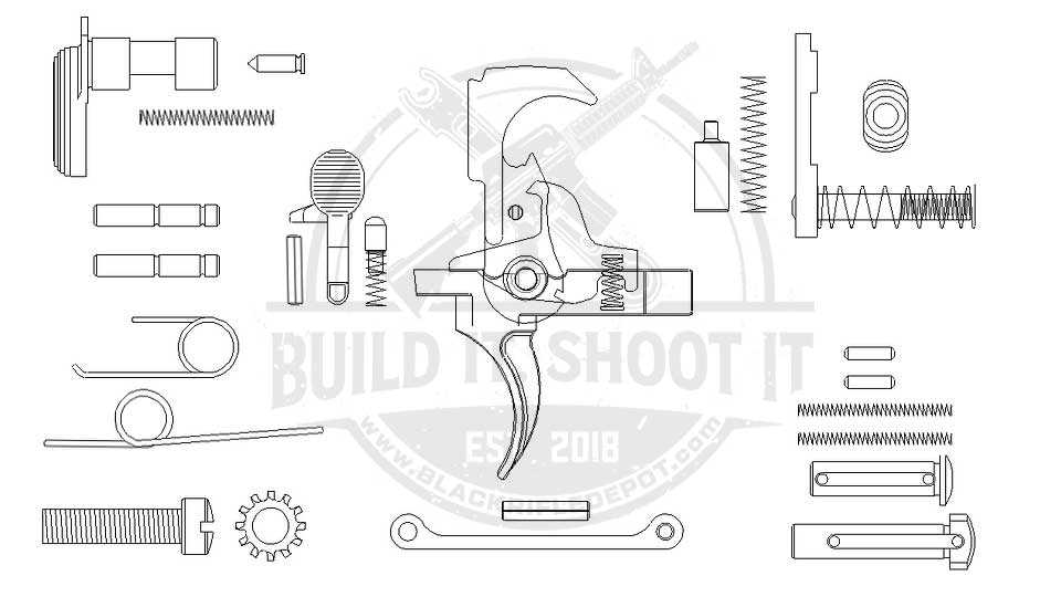 ar 15 lower parts kit diagram