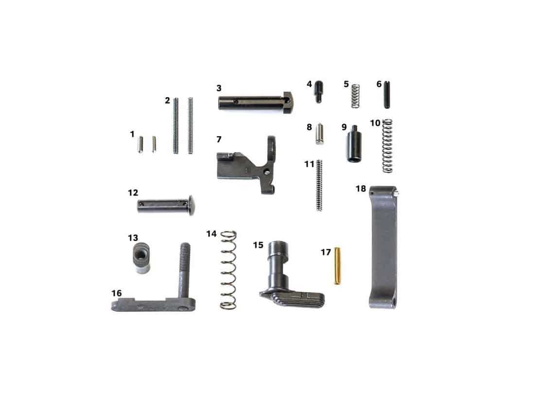 ar 15 lower parts kit diagram