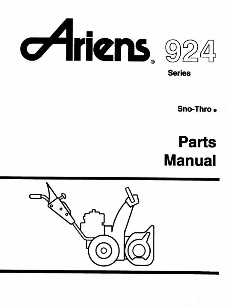 ariens parts diagram