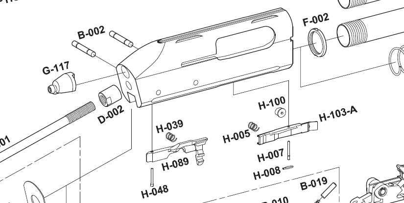 beretta a391 xtrema 2 parts diagram