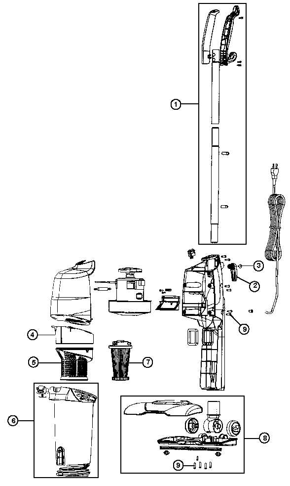 bissell crosswave parts diagram