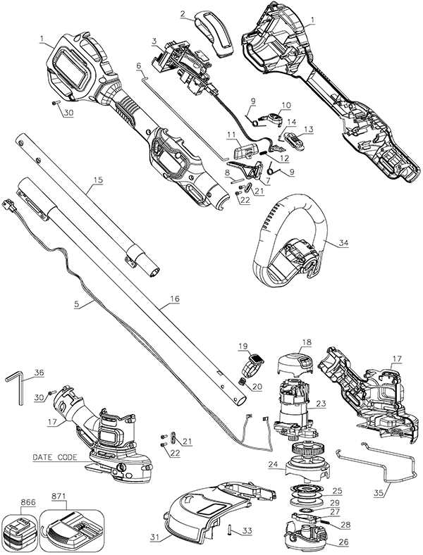 black and decker gh3000 parts diagram