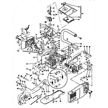 black max chainsaw parts diagram