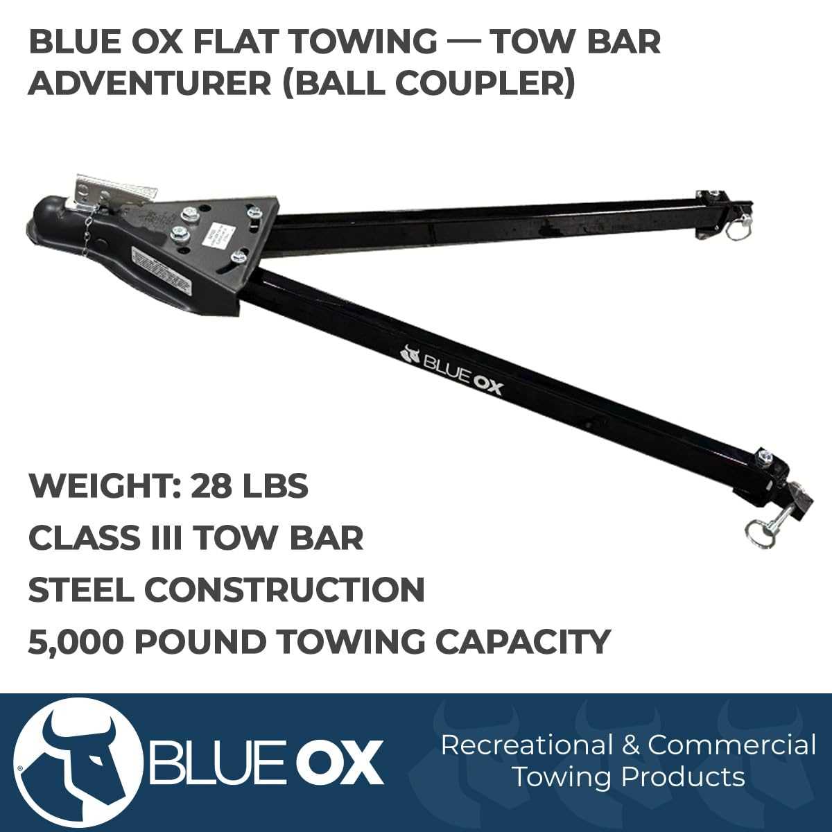 blue ox tow bar parts diagram