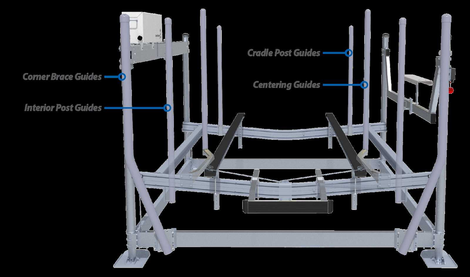 boat lift parts diagram