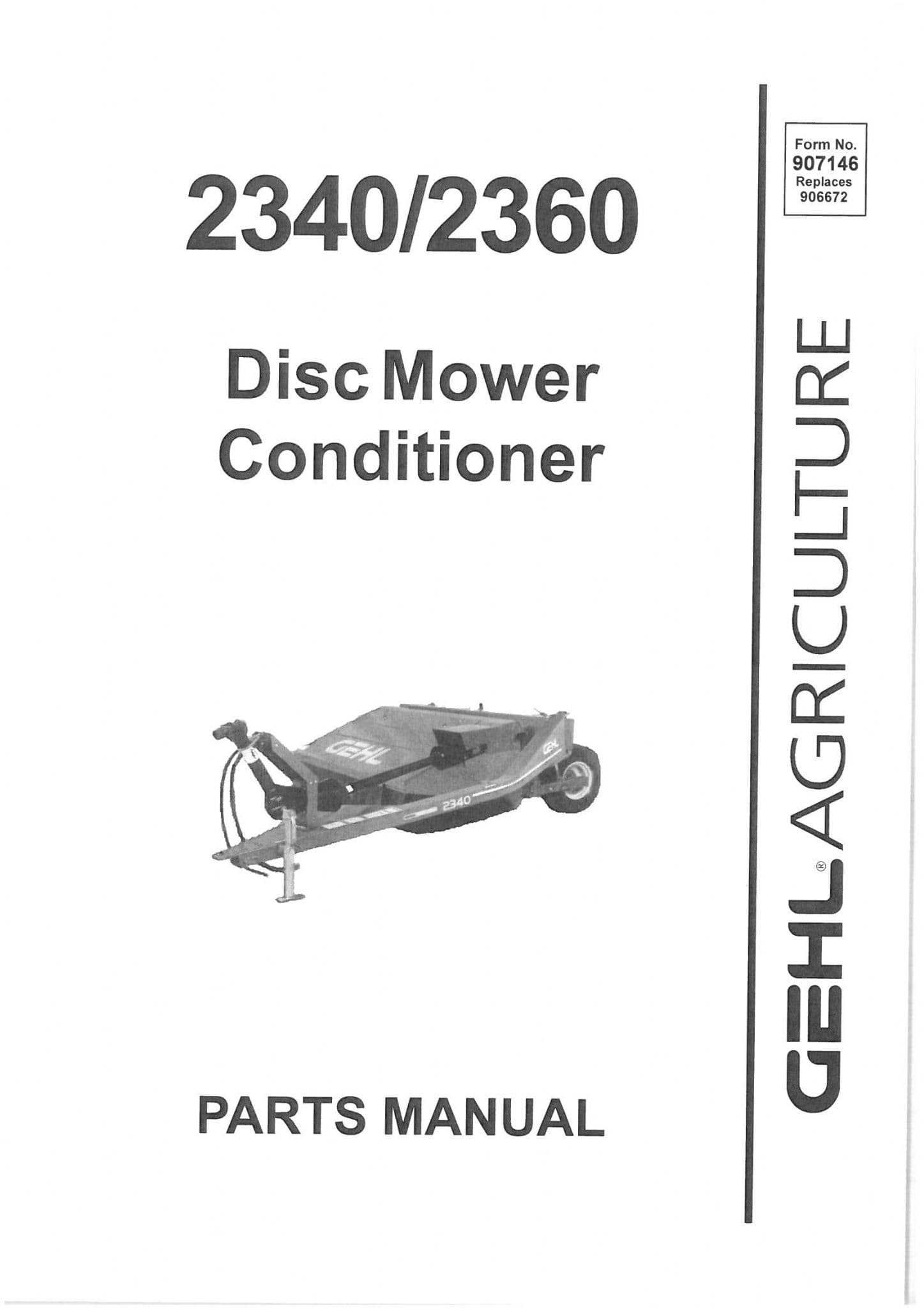 bobcat mower parts diagram