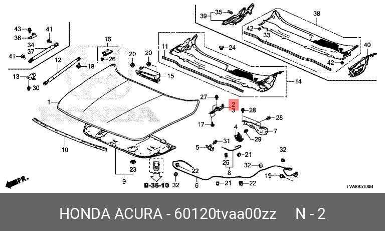 body part honda accord parts diagram