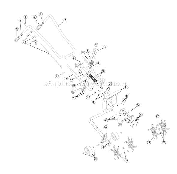 bolens bl160 parts diagram