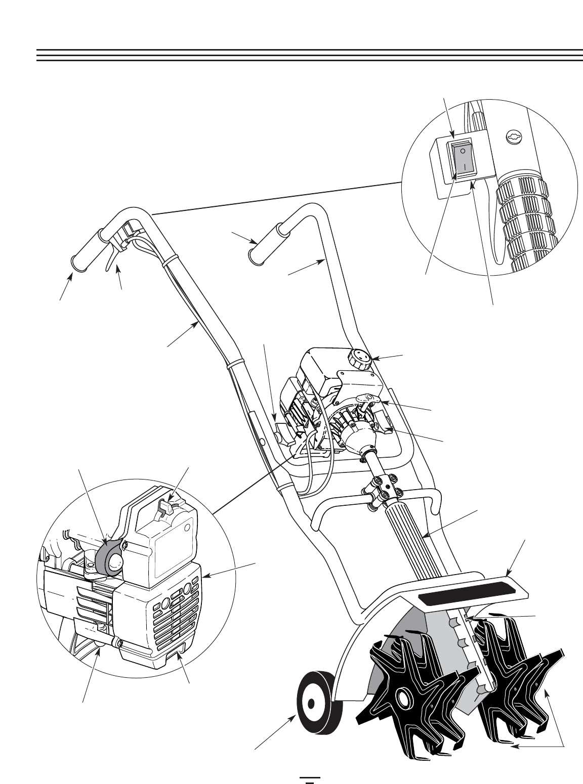 bolens tiller parts diagram