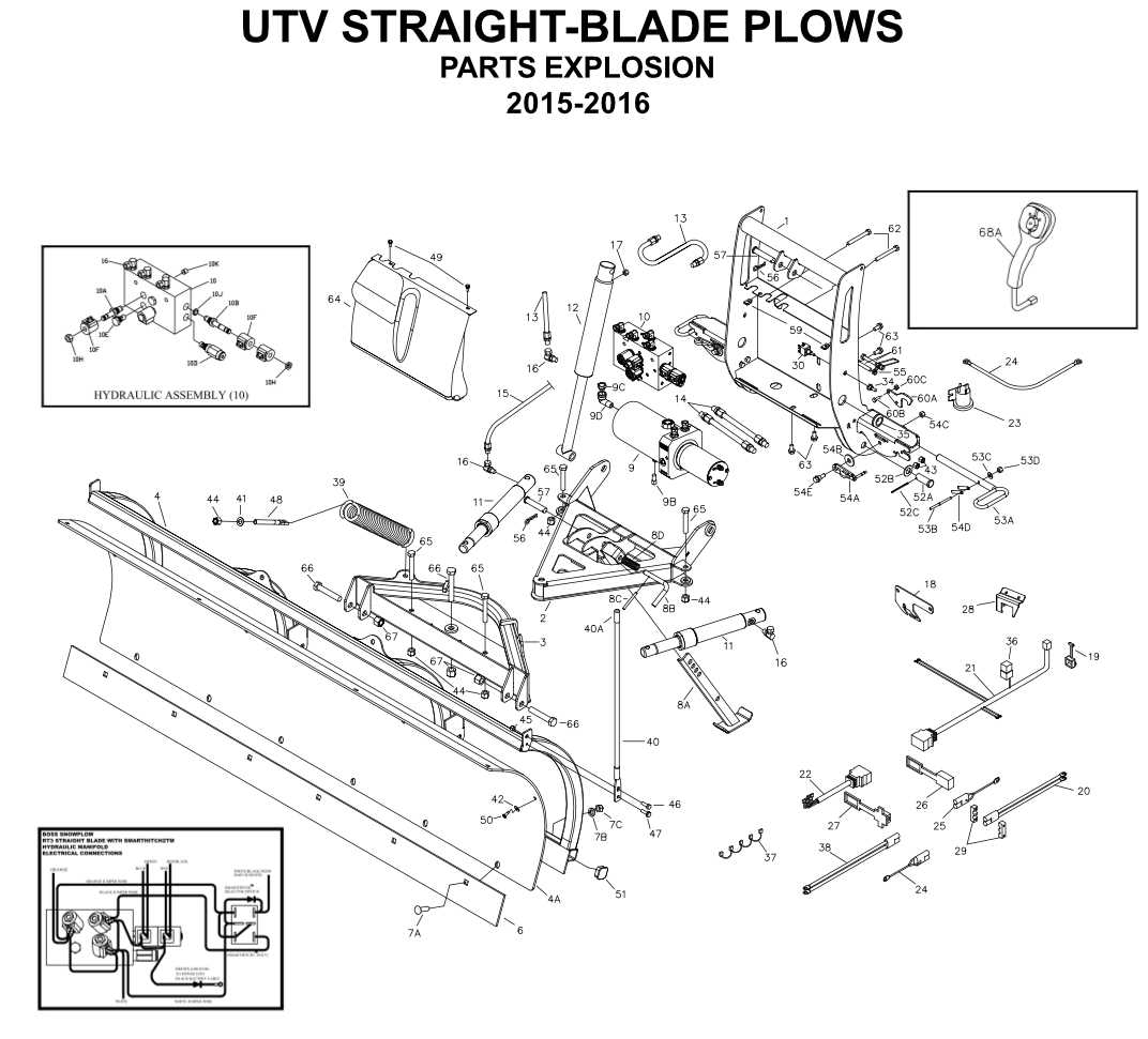 boss snow plow parts diagram