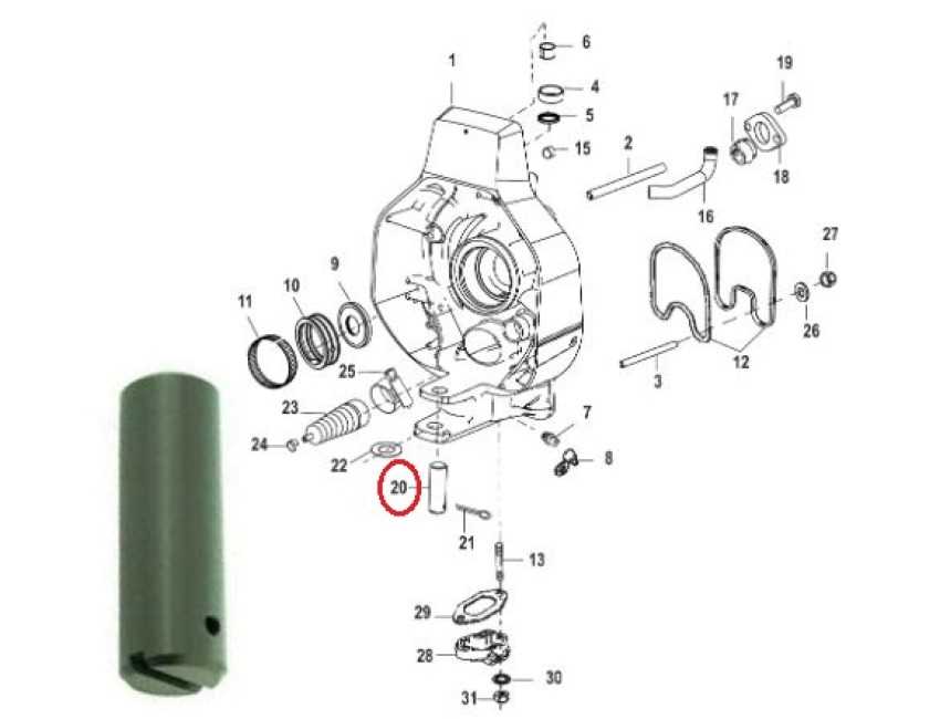 bravo 1 outdrive parts diagram