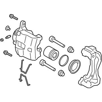 caliper parts diagram