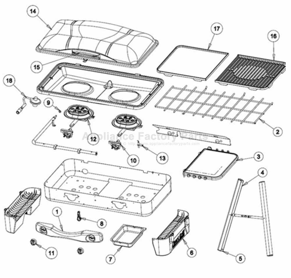 camp chef parts diagram