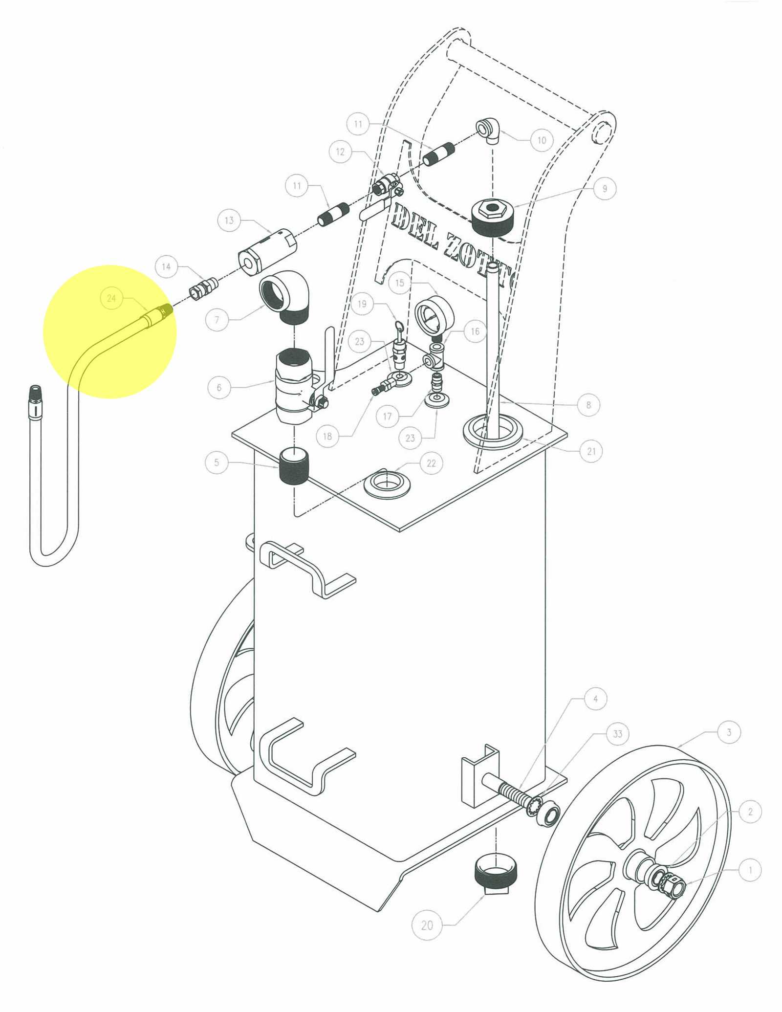 campbell hausfeld airless paint sprayer parts diagram