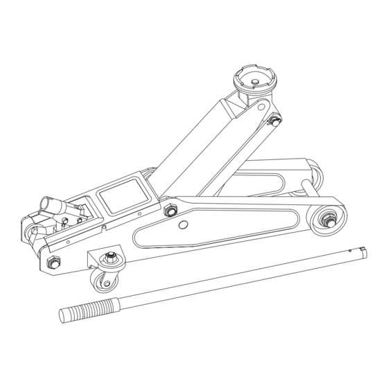 car jack parts diagram